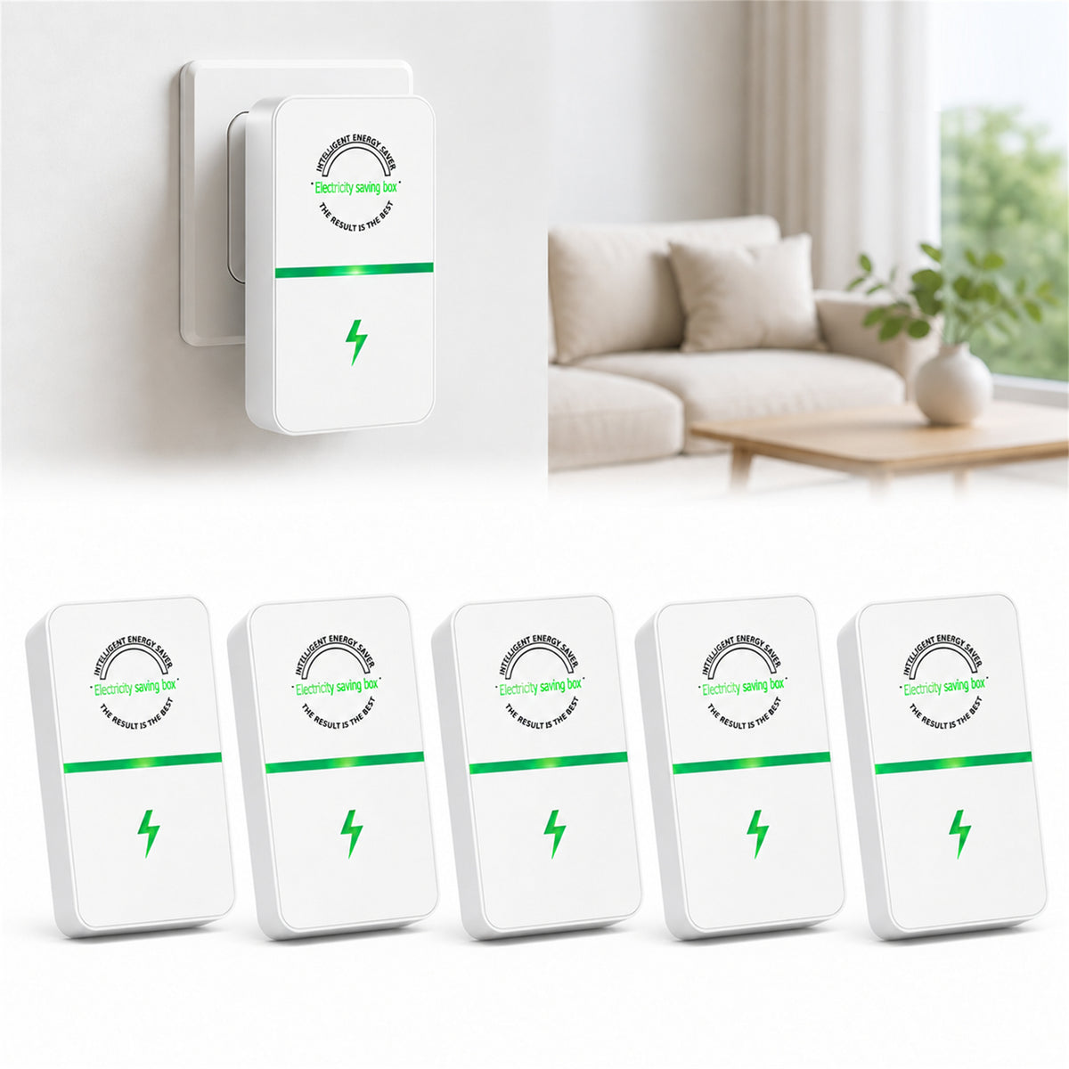 Voltreya Plug-In Energy Saver Serial A | 6-Pack